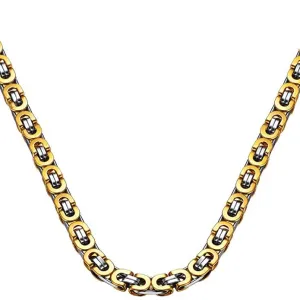 18k Gold & Silver Two Tone Necklace