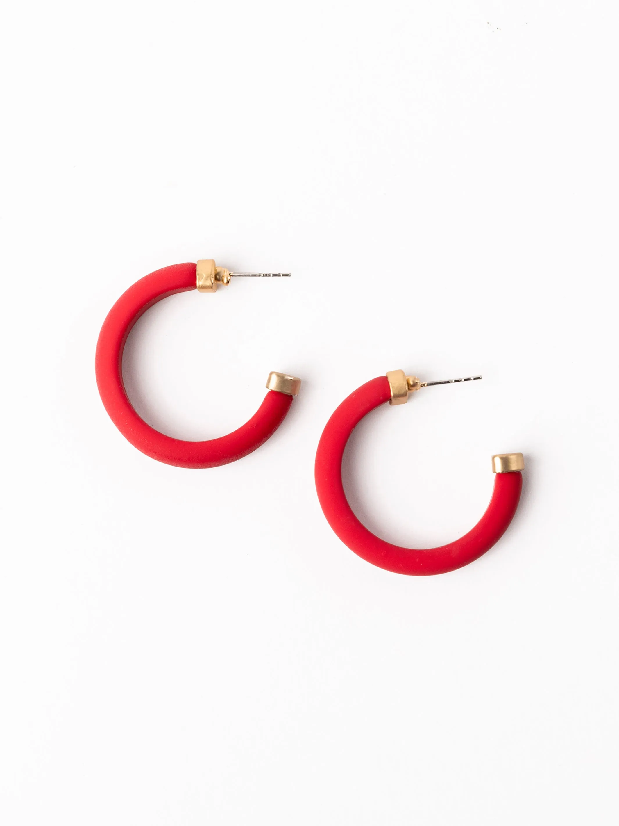 Amanda Earrings | Red