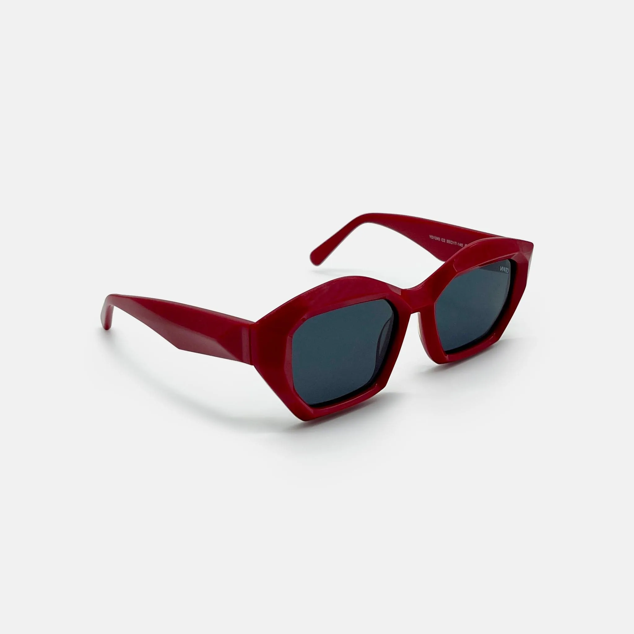 Arcane Square Geometric Acetate Sunglasses