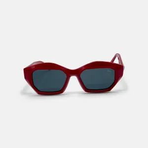Arcane Square Geometric Acetate Sunglasses