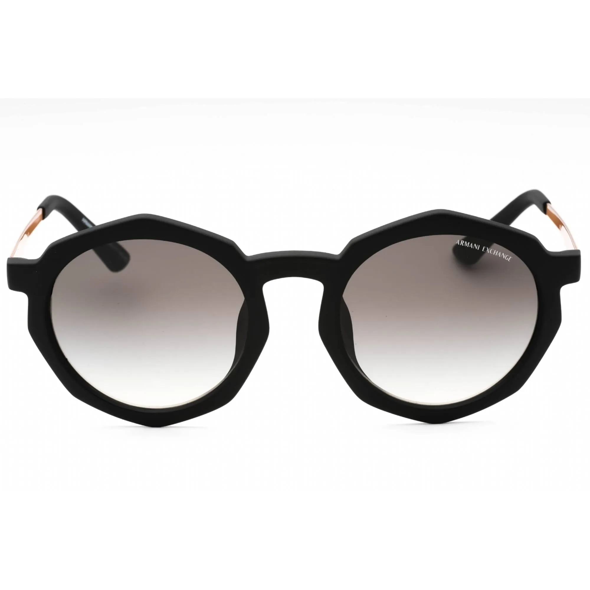 Armani Exchange Women's Sunglasses - Black Geometric Full Rim Frame | 0AX4132SU 815811