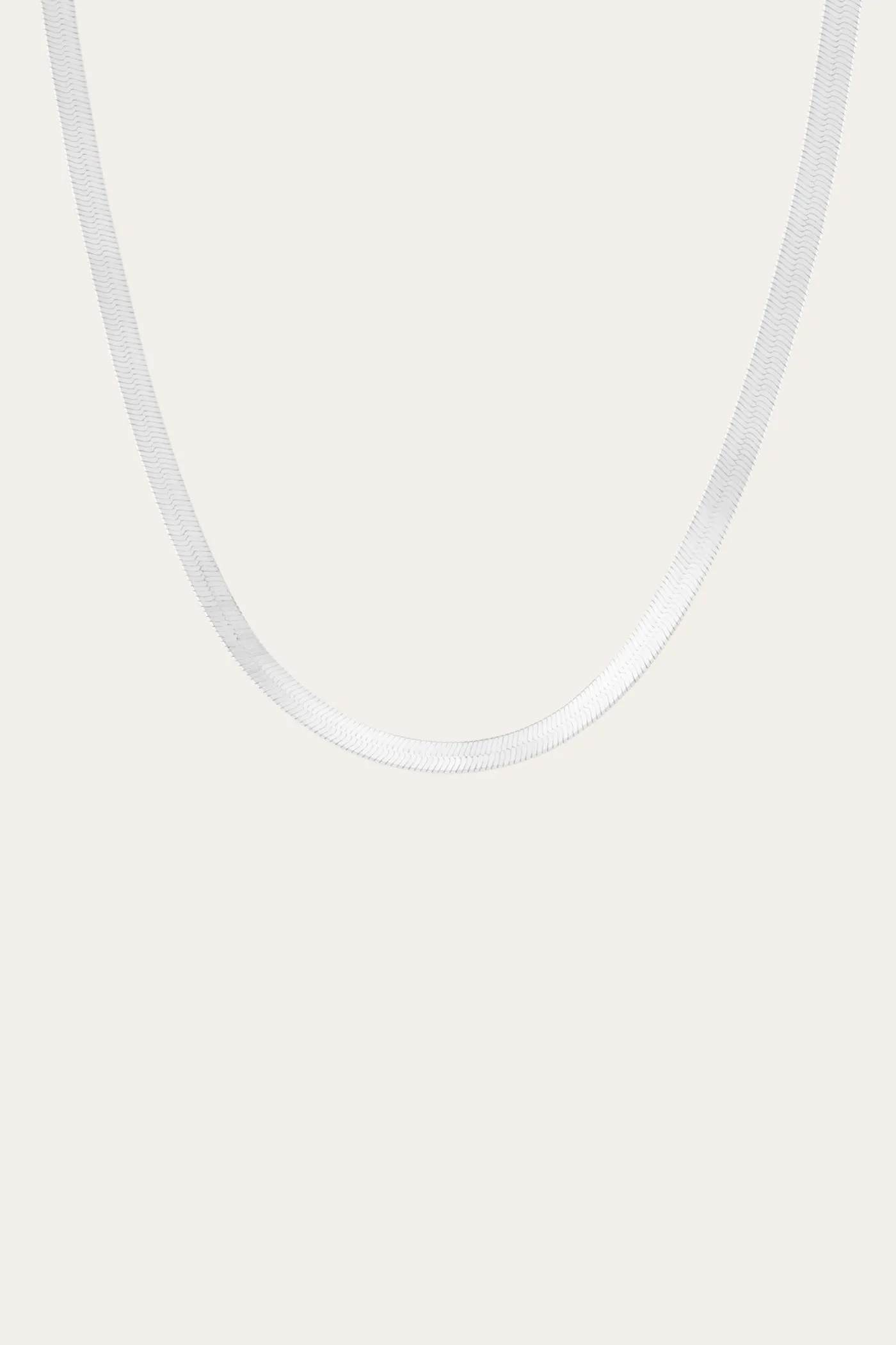 Aurate x Frye: Bold Herringbone Necklace