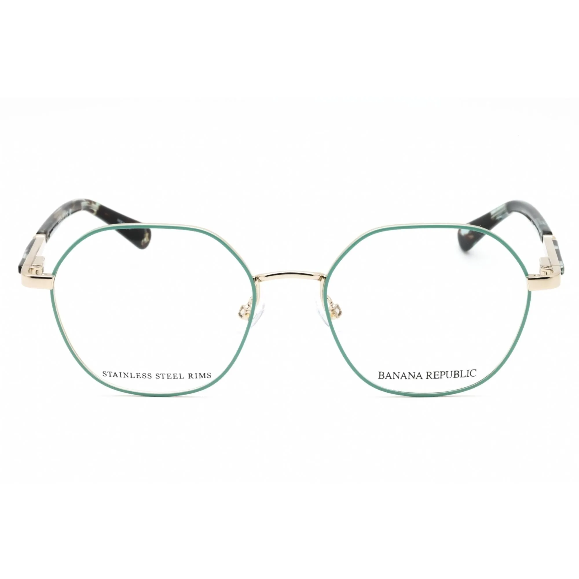 Banana Republic Women's Eyeglasses - Sage Geometric Full Rim Frame | BR 227 06CR 00
