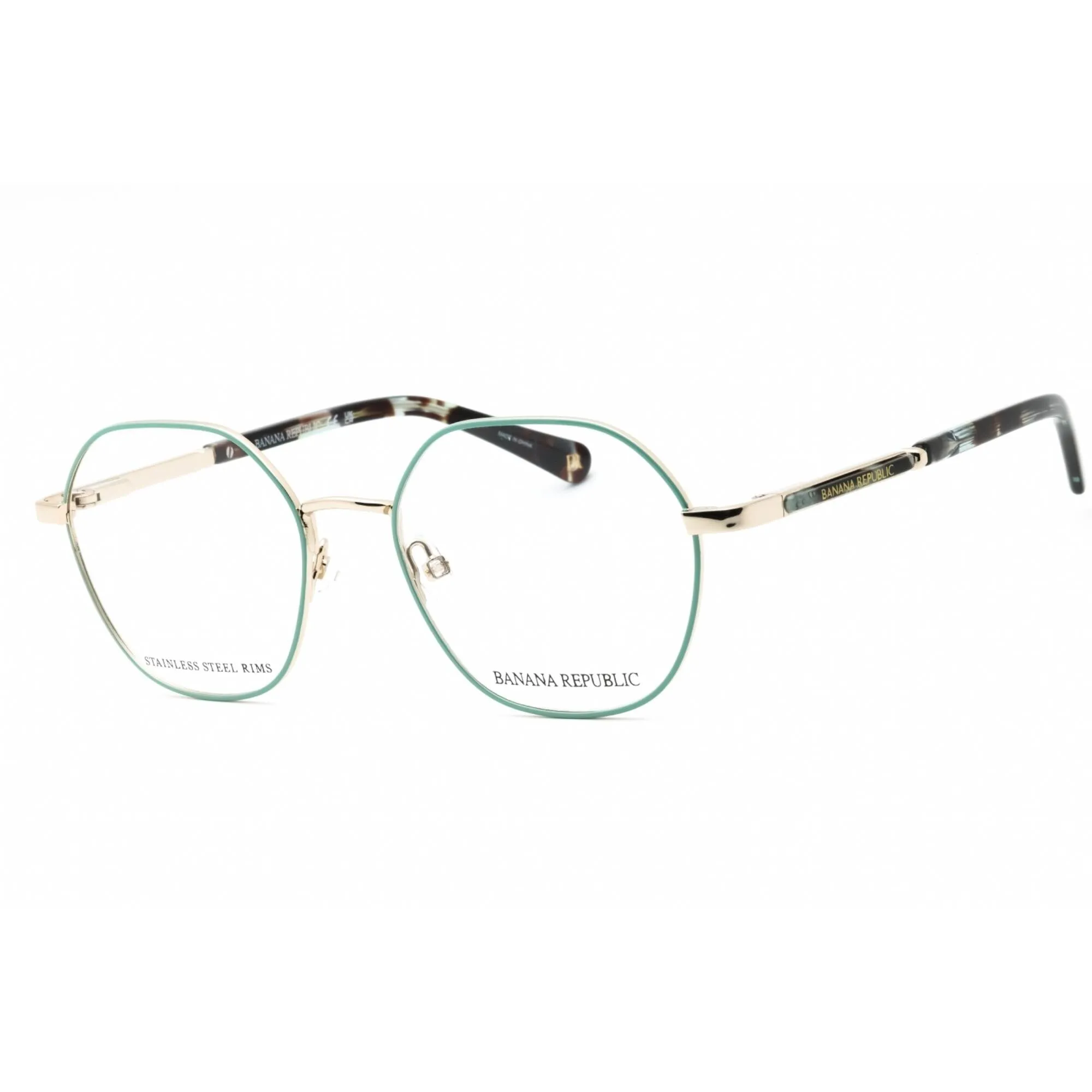 Banana Republic Women's Eyeglasses - Sage Geometric Full Rim Frame | BR 227 06CR 00