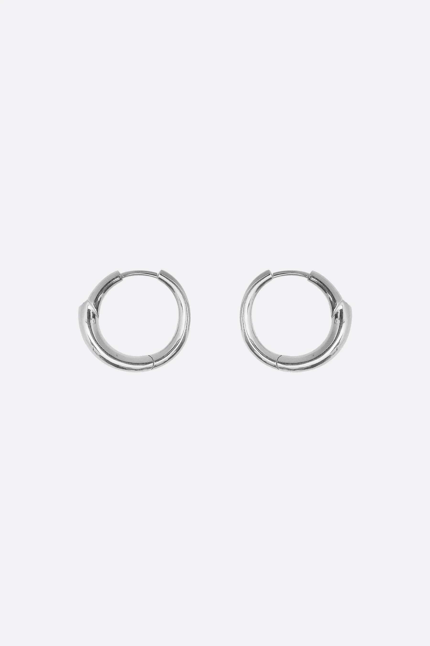 Biseau hoop earrings