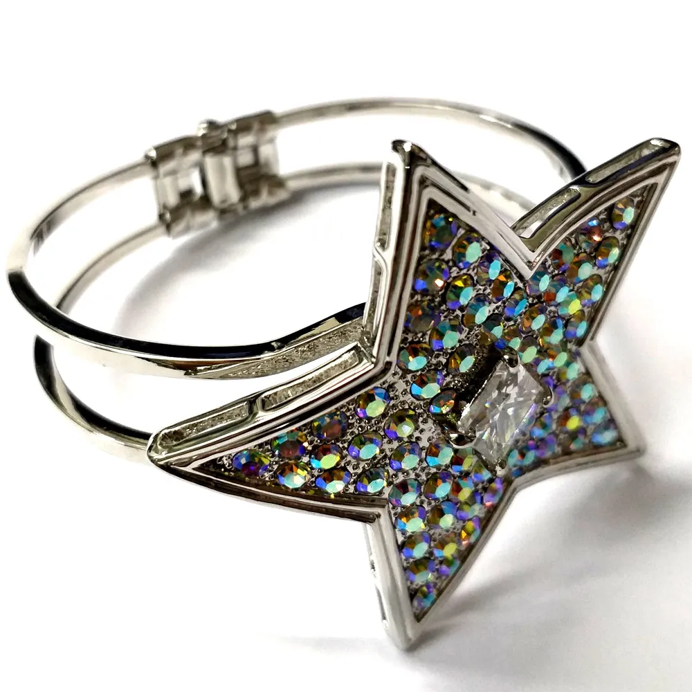 BL1001A Star Crystal Party Bangle
