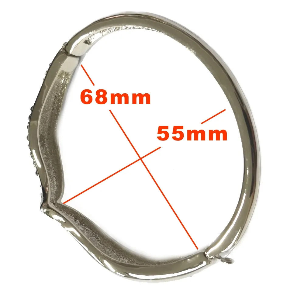 BL815A Elegant Crystal Bangle