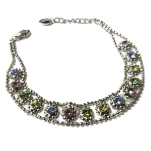 BL819A Color Crystal Bracelet