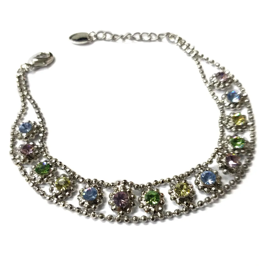 BL819A Color Crystal Bracelet