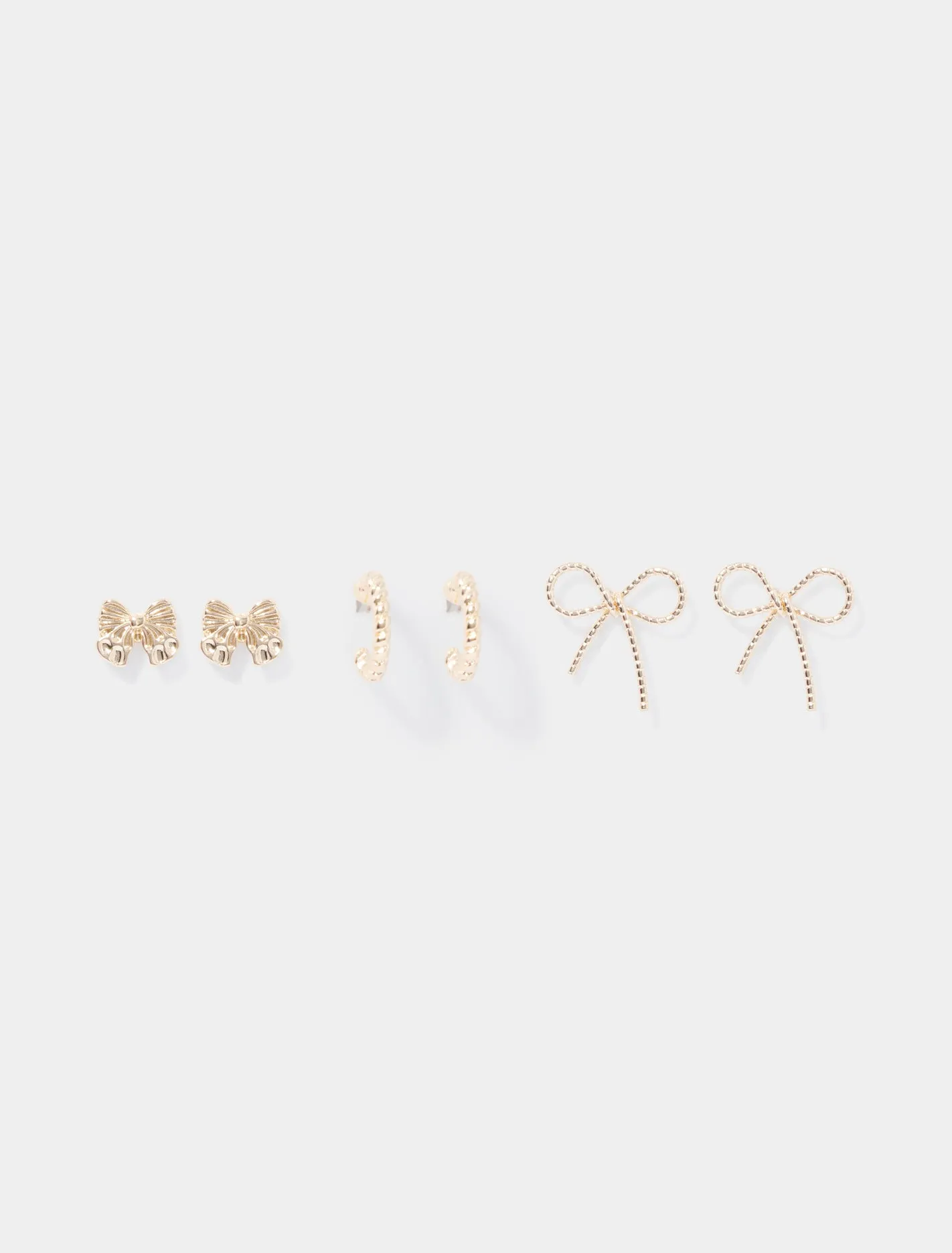 Blair Bow and Hoop Earrings Multi Pack