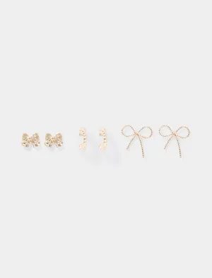 Blair Bow and Hoop Earrings Multi Pack