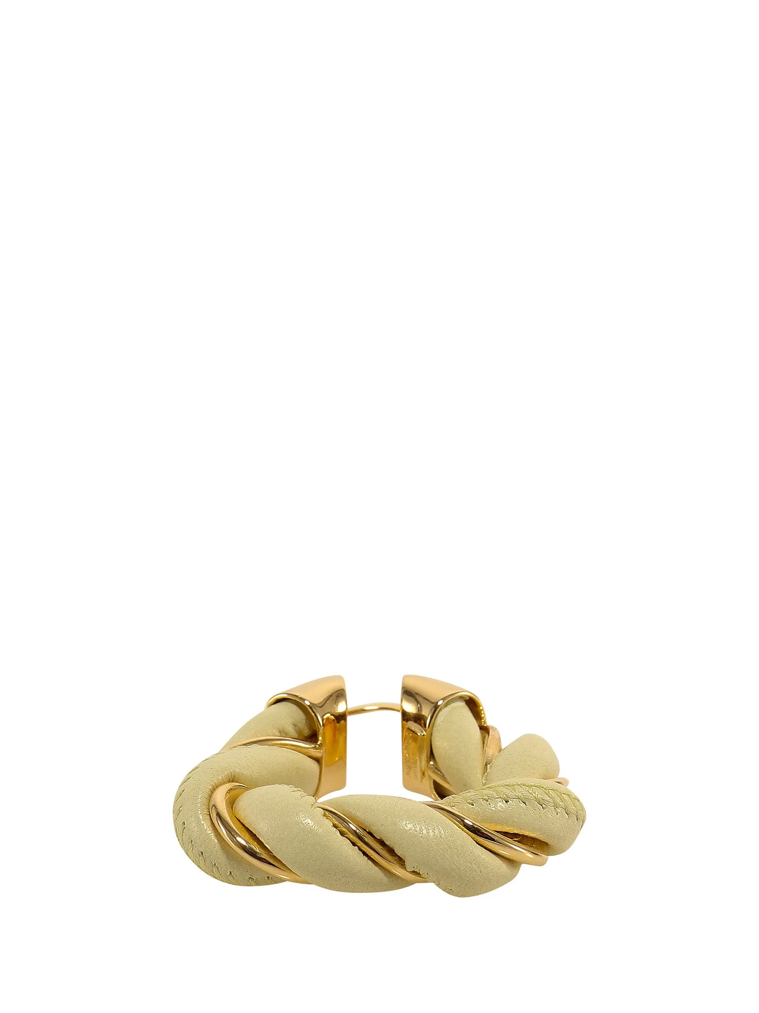 Bottega Veneta Woven Hoop Earrings