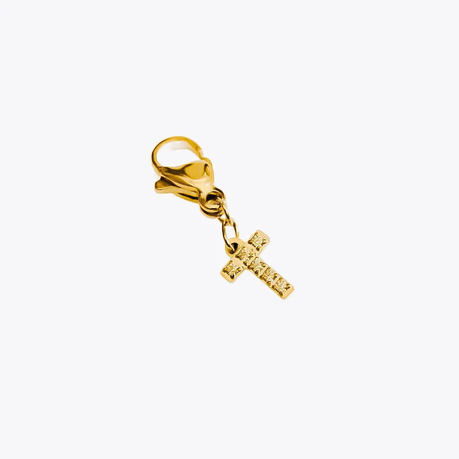 BUNDLED Initial Charm Bar Chanelle Charms  - WATERPROOF