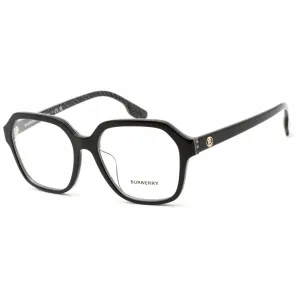 Burberry Women's Eyeglasses - Black Print Crystal Geometric Frame | 0BE2358F 3977