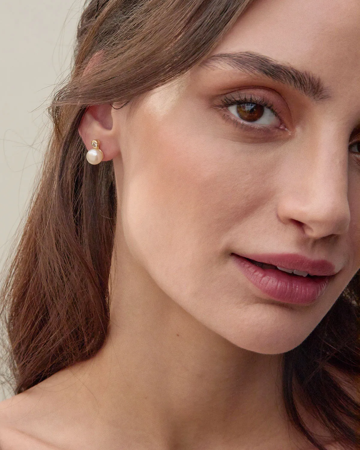 By My Side Pearl Studs