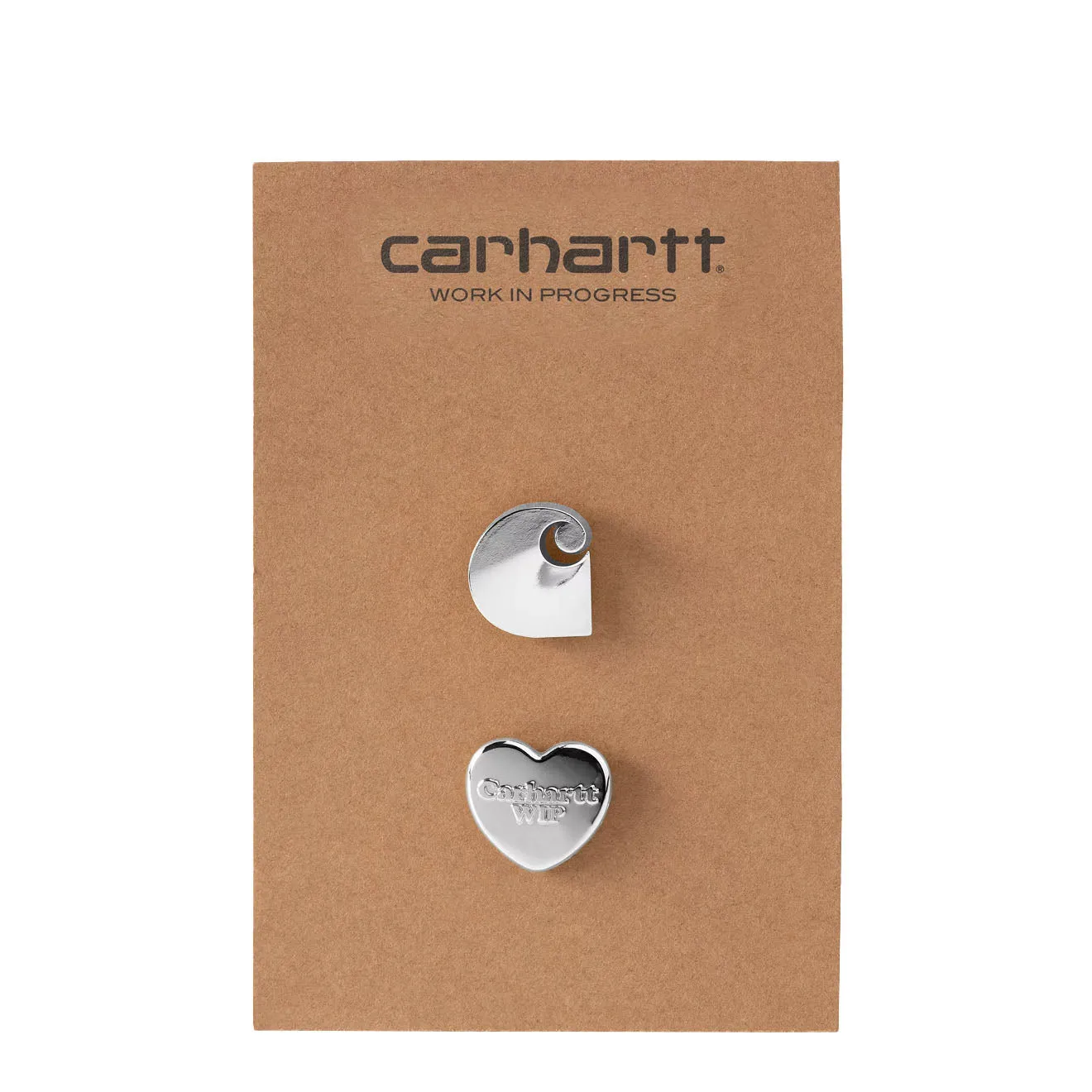 Carhartt WIP Pins Set Silver