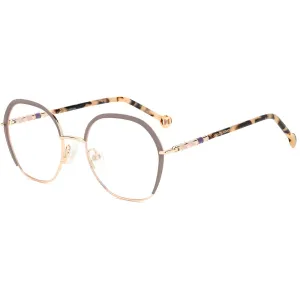 Carolina Herrera Women's Eyeglasses - Gold/Lilac Metal Frame Demo Lens | HER 0099 0HZJ