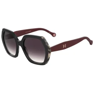Carolina Herrera Women's Sunglasses - Black Burgundy Full Rim | HER 0181/S 0GUU/3X