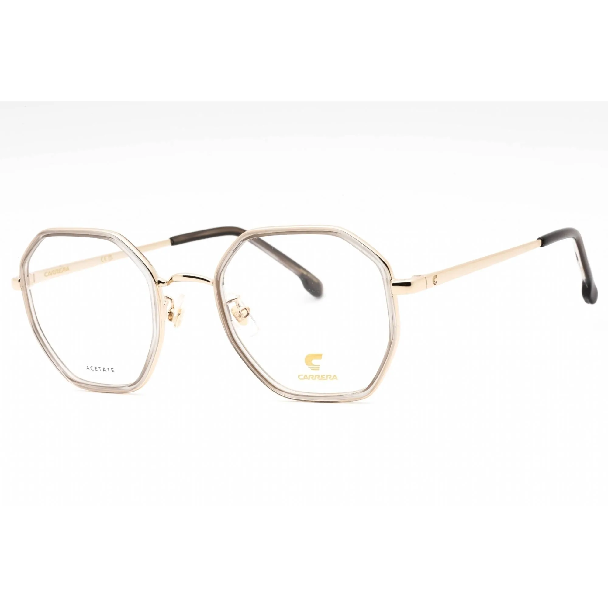 Carrera Women's Eyeglasses - Grey Metal Full Rim Geometric | CARRERA 3034 0KB7 00