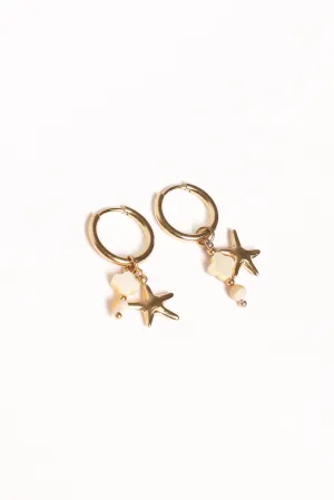Catania Charm Earrings - Gold