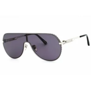 Chopard Men's Sunglasses - Shiny Palladium Metal Full Rim Shield Frame | SCHG64M 579X