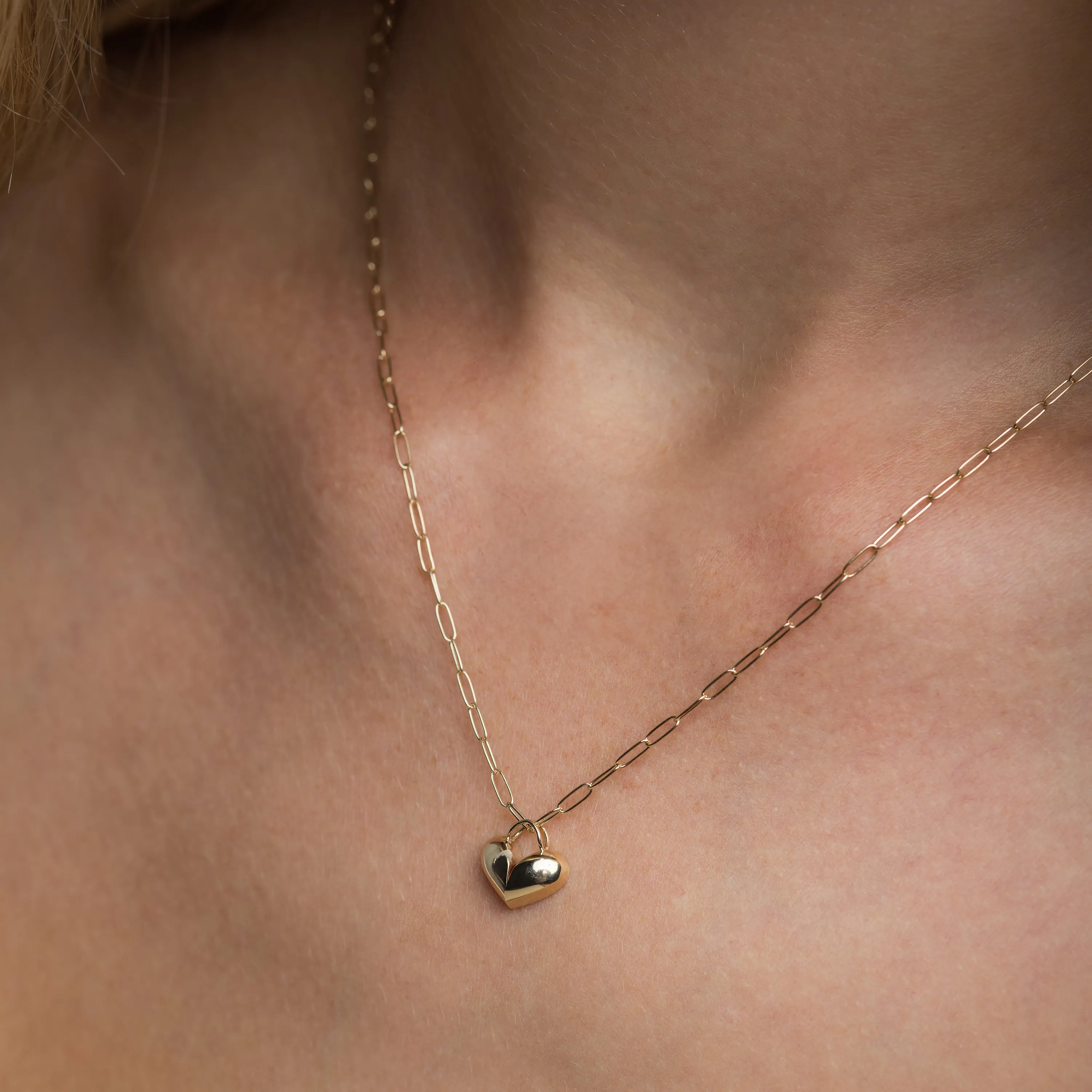 Cracked Open Heart Mini Pendant
