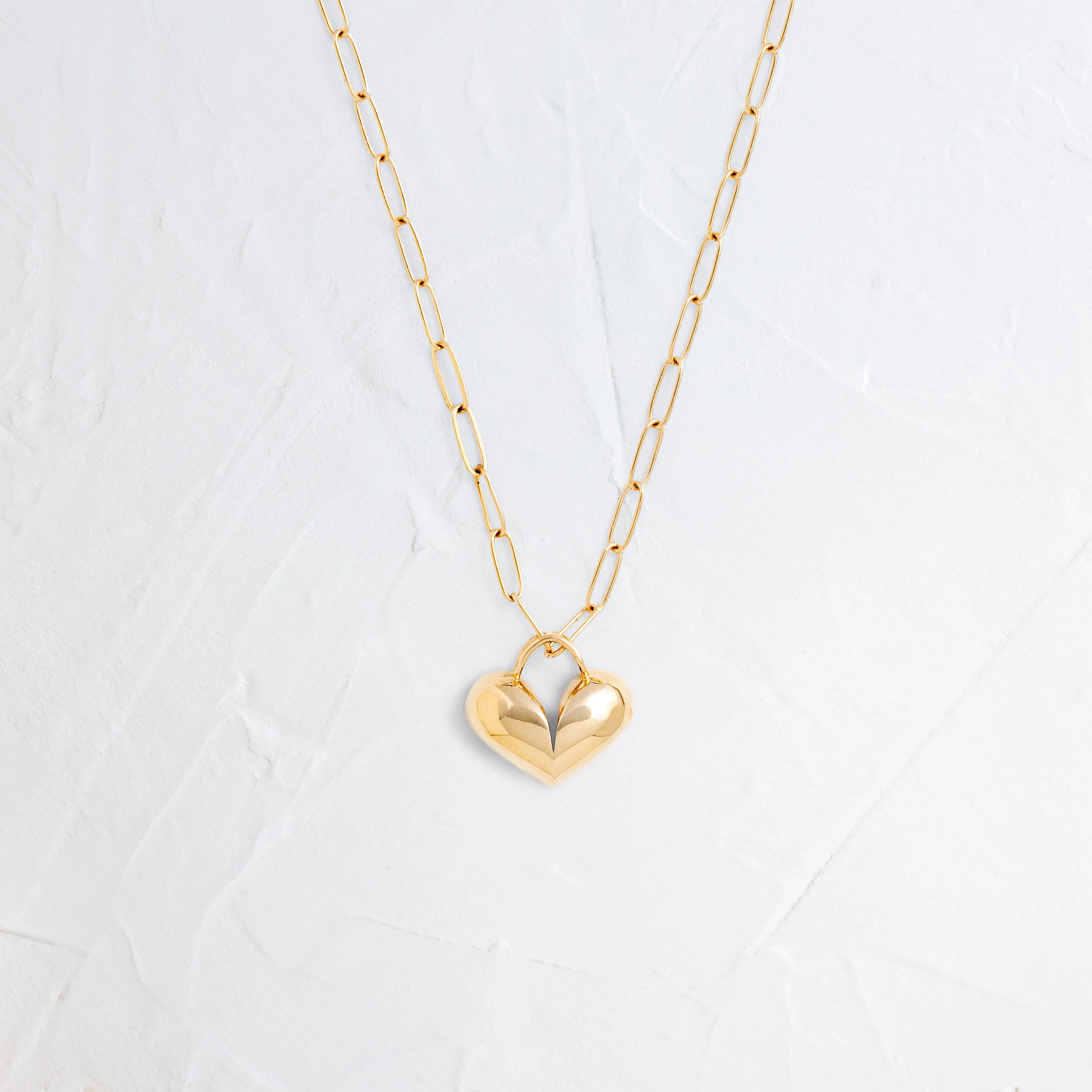 Cracked Open Heart Mini Pendant