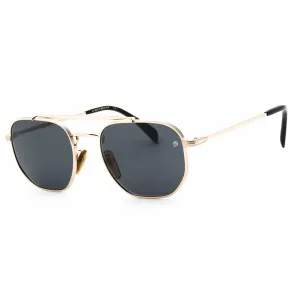 David Beckham Men's Sunglasses - Gold Black Metal Full Rim Frame | DB 1079/S 0RHL IR