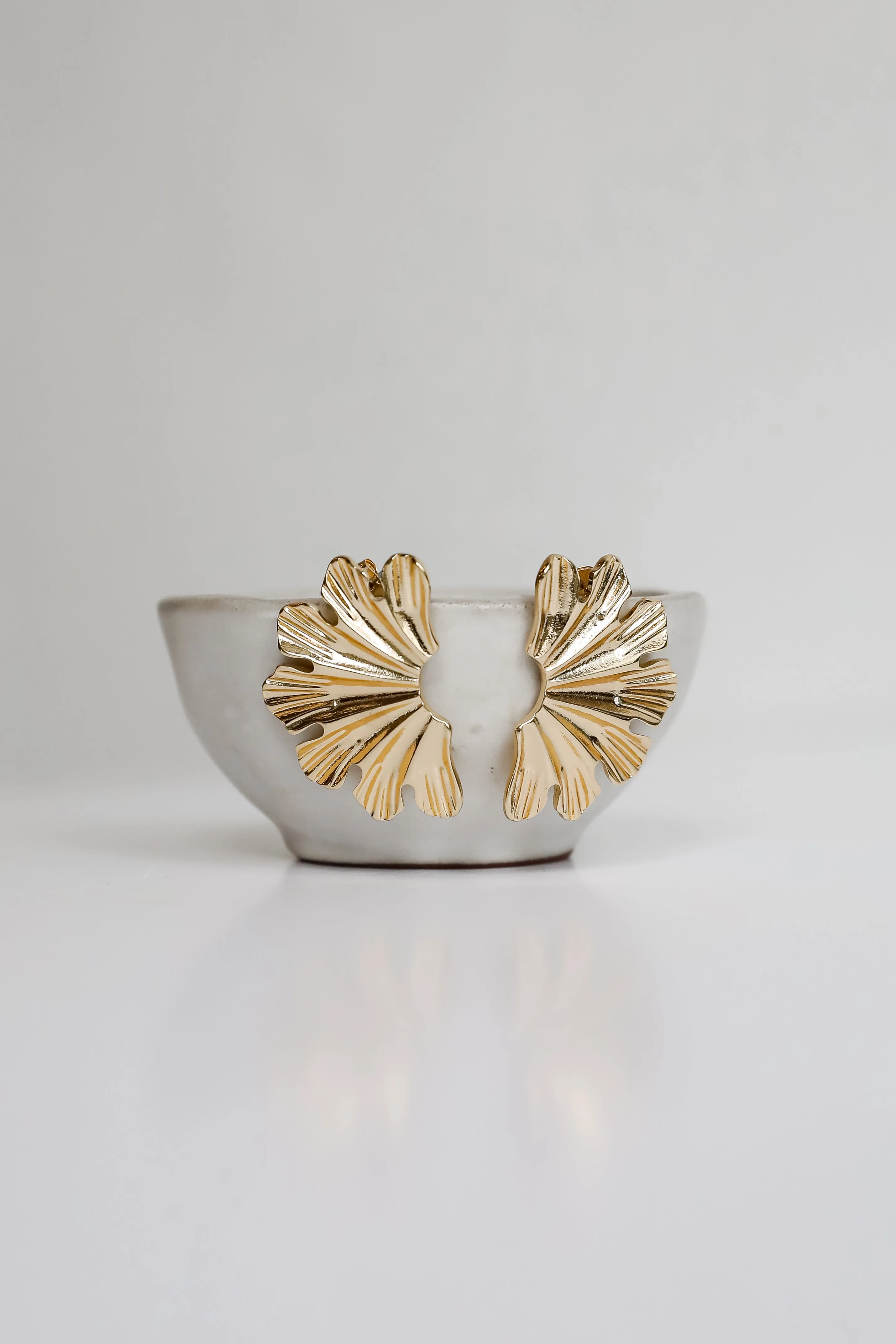 Delaney Gold Statement Earrings