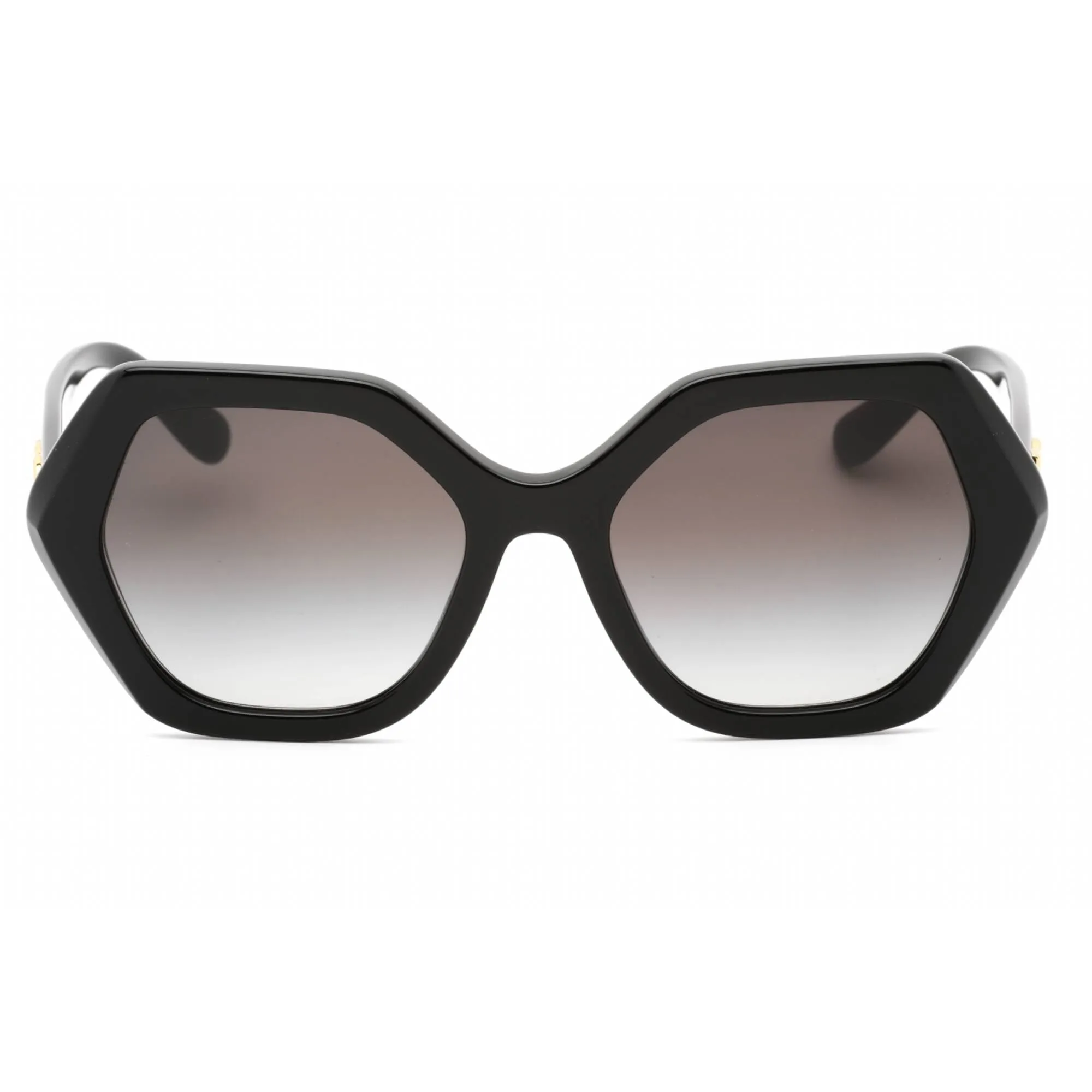 Dolce & Gabbana Women's Sunglasses - Black Geometric Full Rim Frame | 0DG4406 501/8G