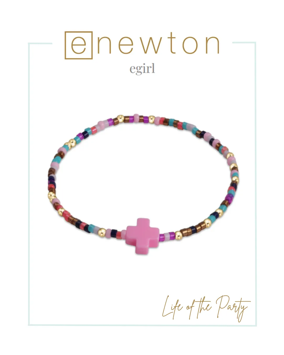 E Newton EGirl | Hope Unwritten Signature Cross Bracelet