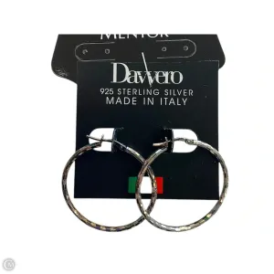 Earrings Sterling Silver By Cmc
