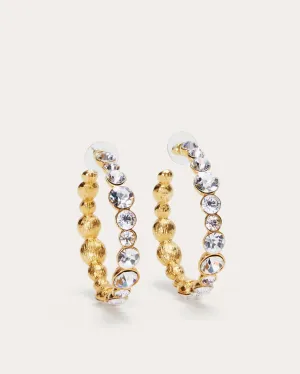 Eureka Crystal Hoop Earrings