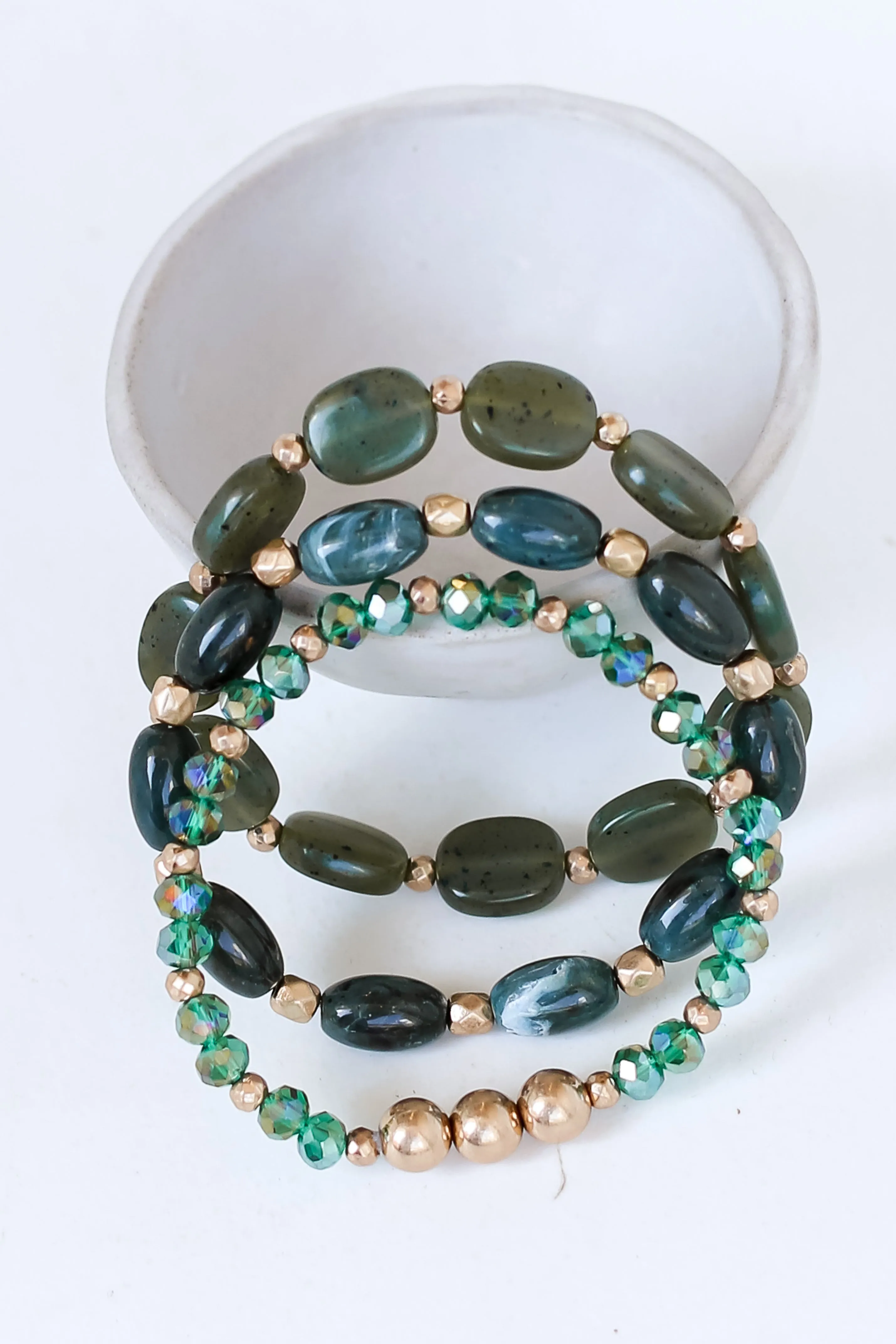 FINAL SALE - Morgan Beaded Bracelet Set