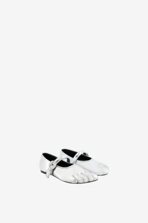 Five-Toe Ballerina Belt Flat