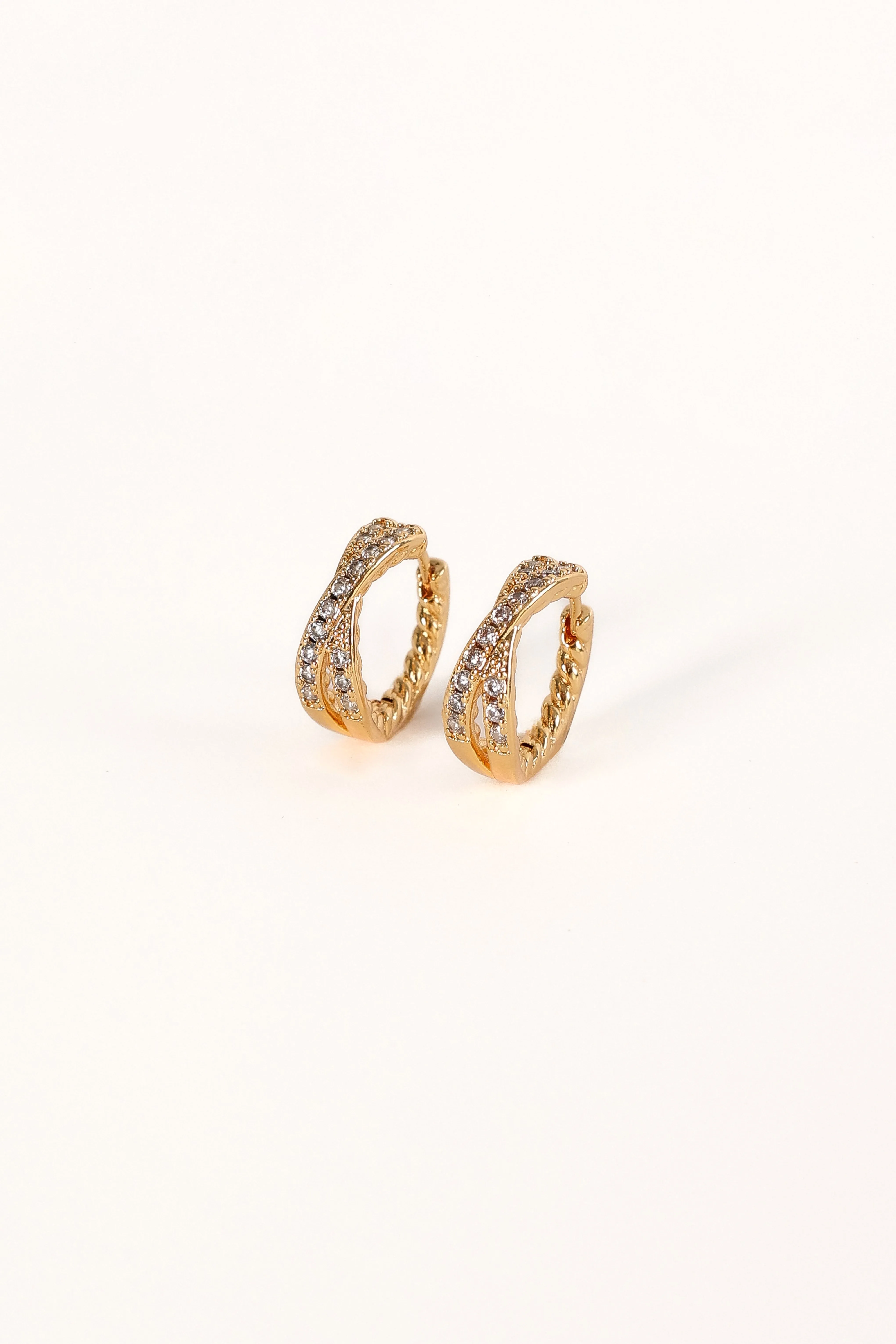 Frankie Hoop Earrings - Gold