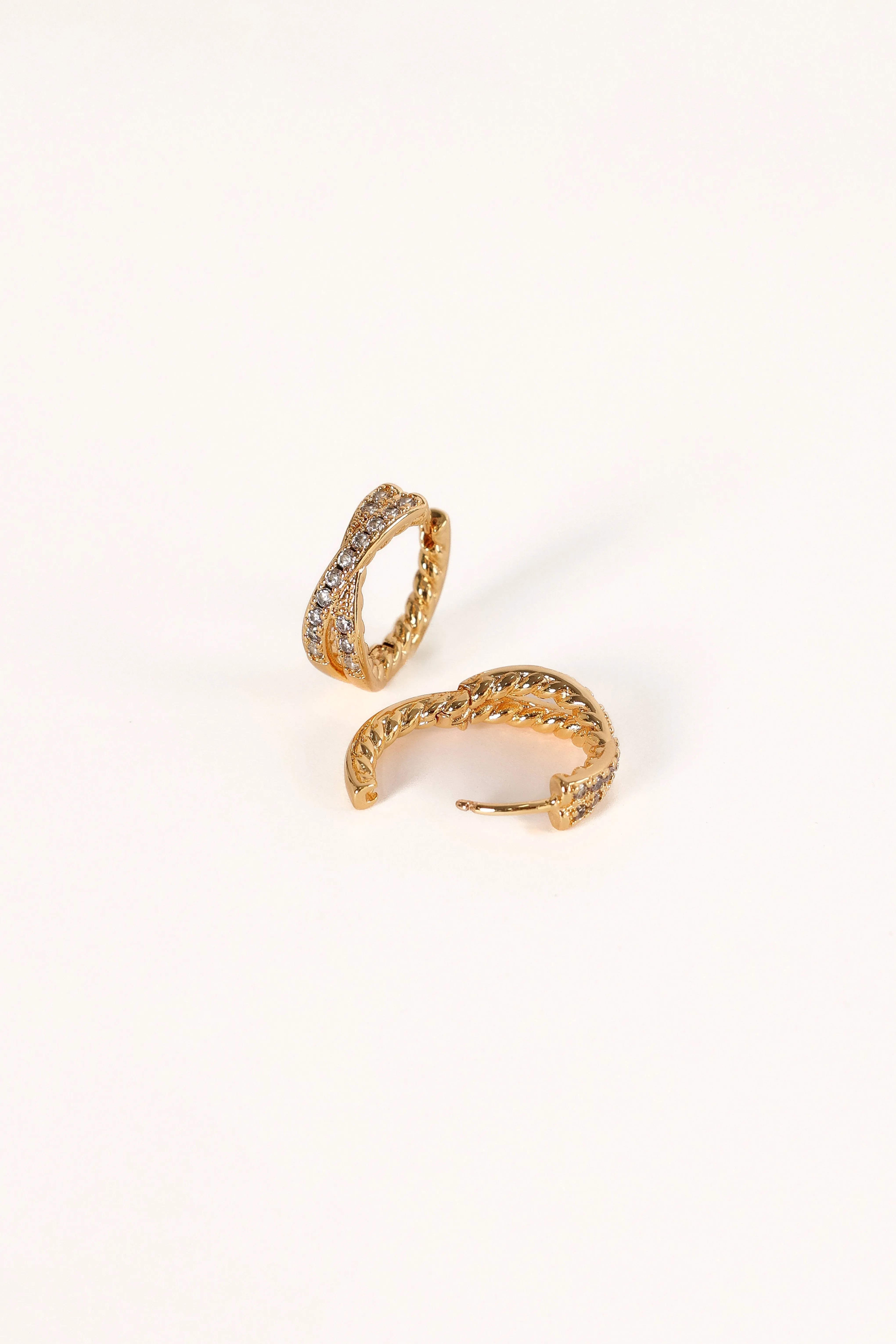 Frankie Hoop Earrings - Gold