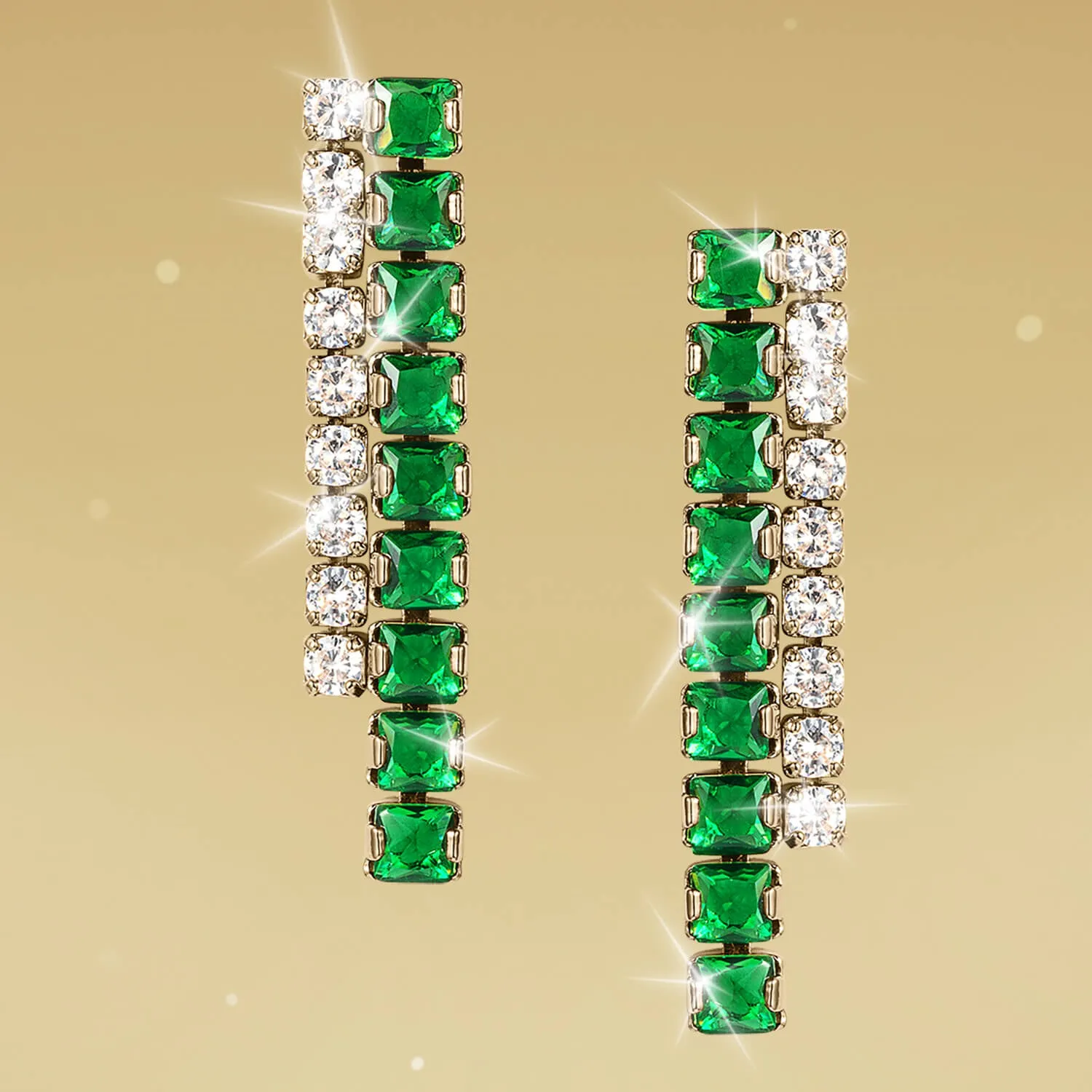 Frosted Symphony Earrings