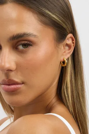 Gold Hoop Earrings