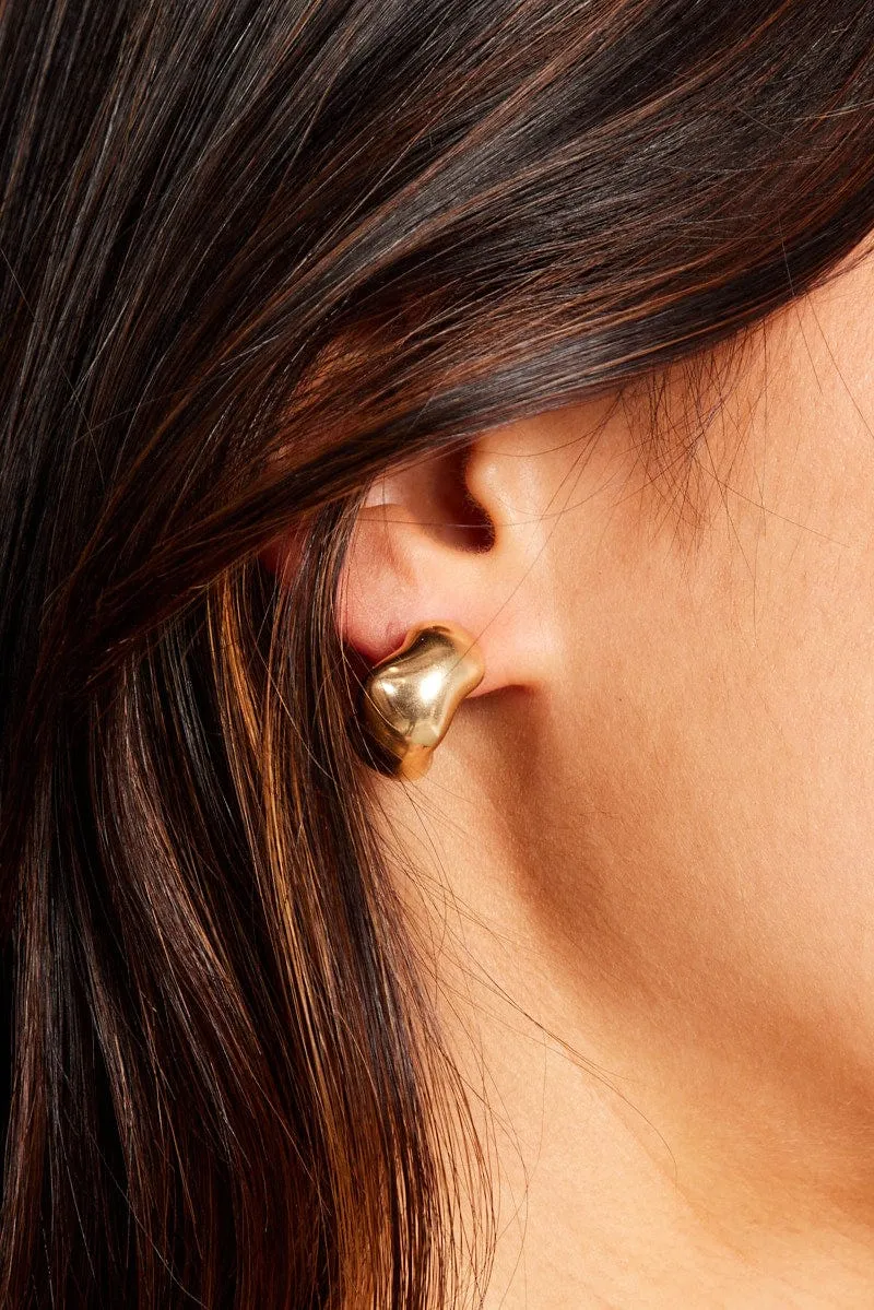 Gold Hoop Earrings