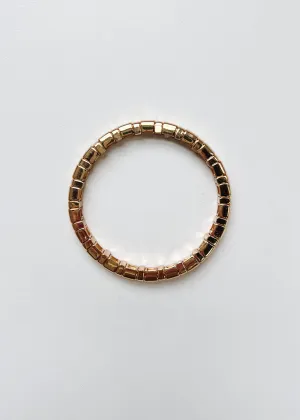 Golden Slimmed Single Bracelet