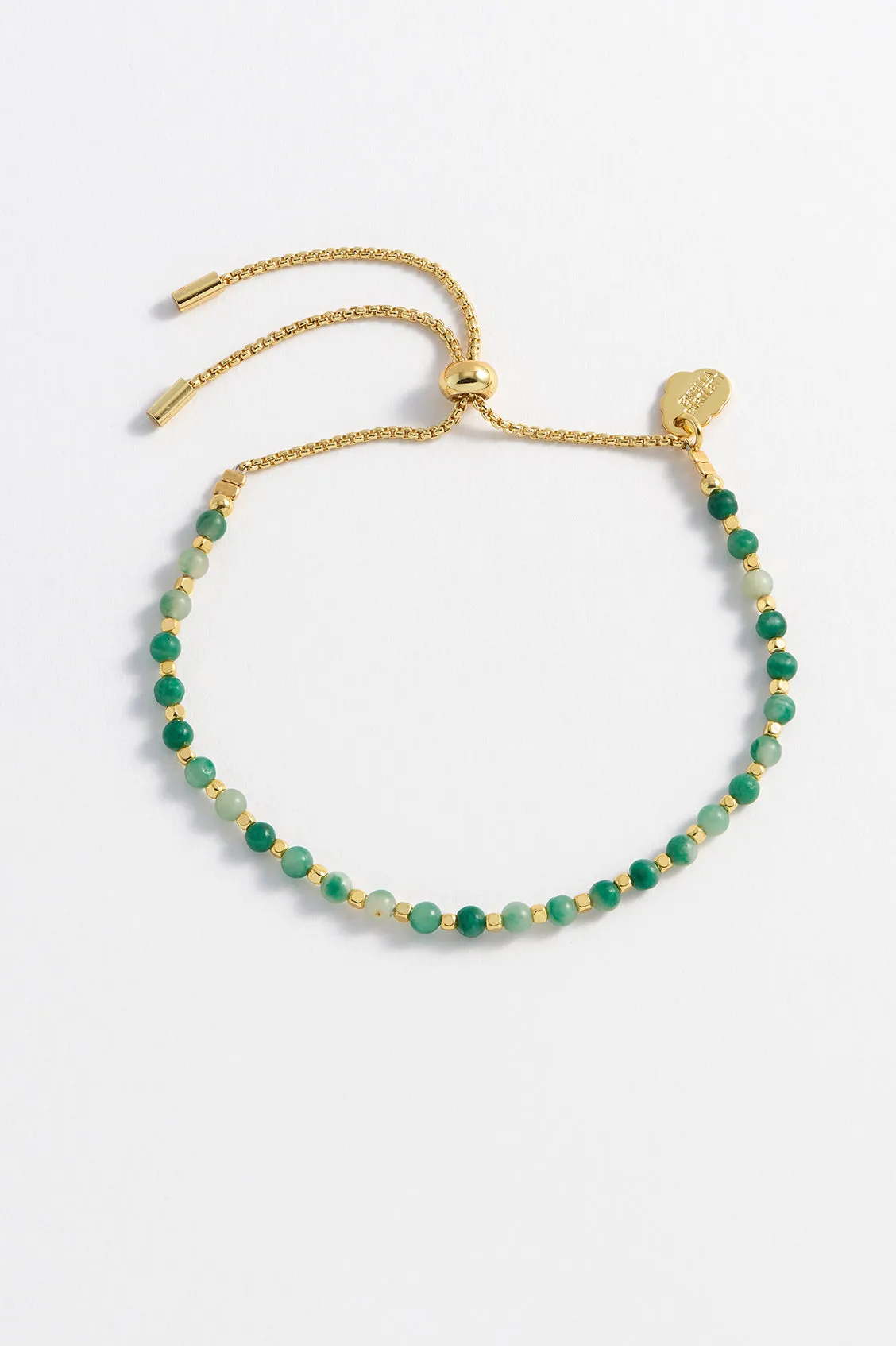 Green Quartz Gemstone Amelia Bracelet