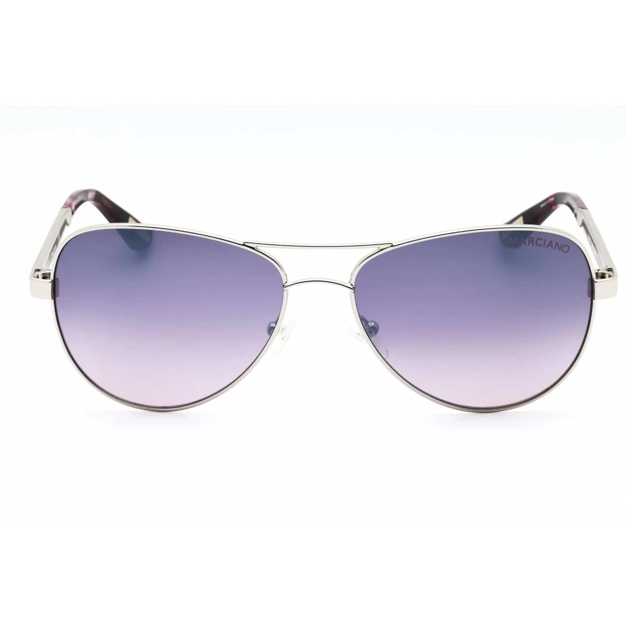 Guess By Marciano Women's Sunglasses - Shiny Dark Nickeltin Metal Frame | GM0754 06Z