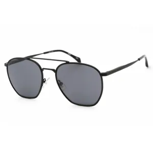 Hugo Boss Men's Sunglasses - Matte Black Metal Geometric Frame | BOSS 1090/S 0003 IR