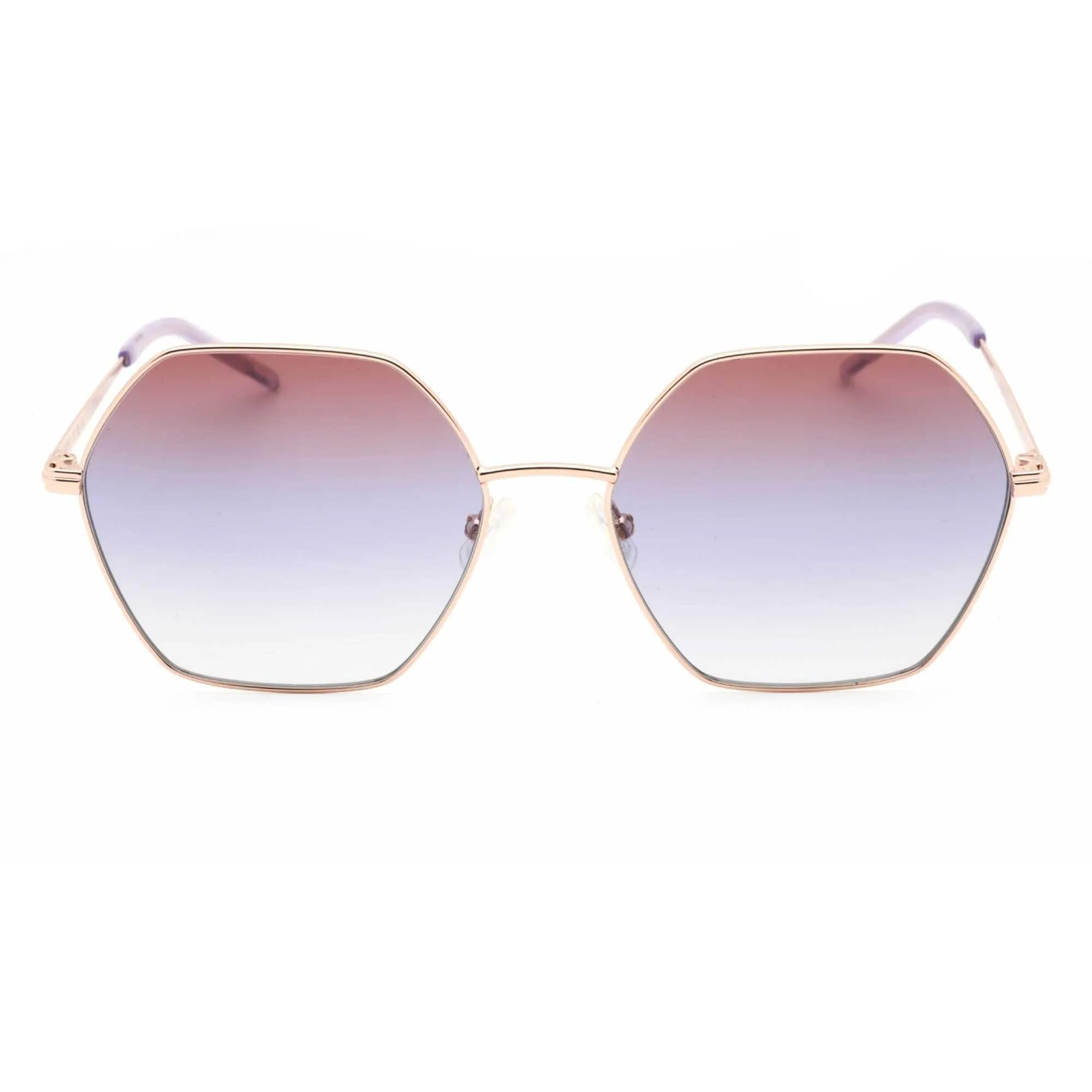 Hugo Boss Women's Sunglasses - Gold Copper Metal Geometric Frame | BOSS 1589/S 0DDB YU