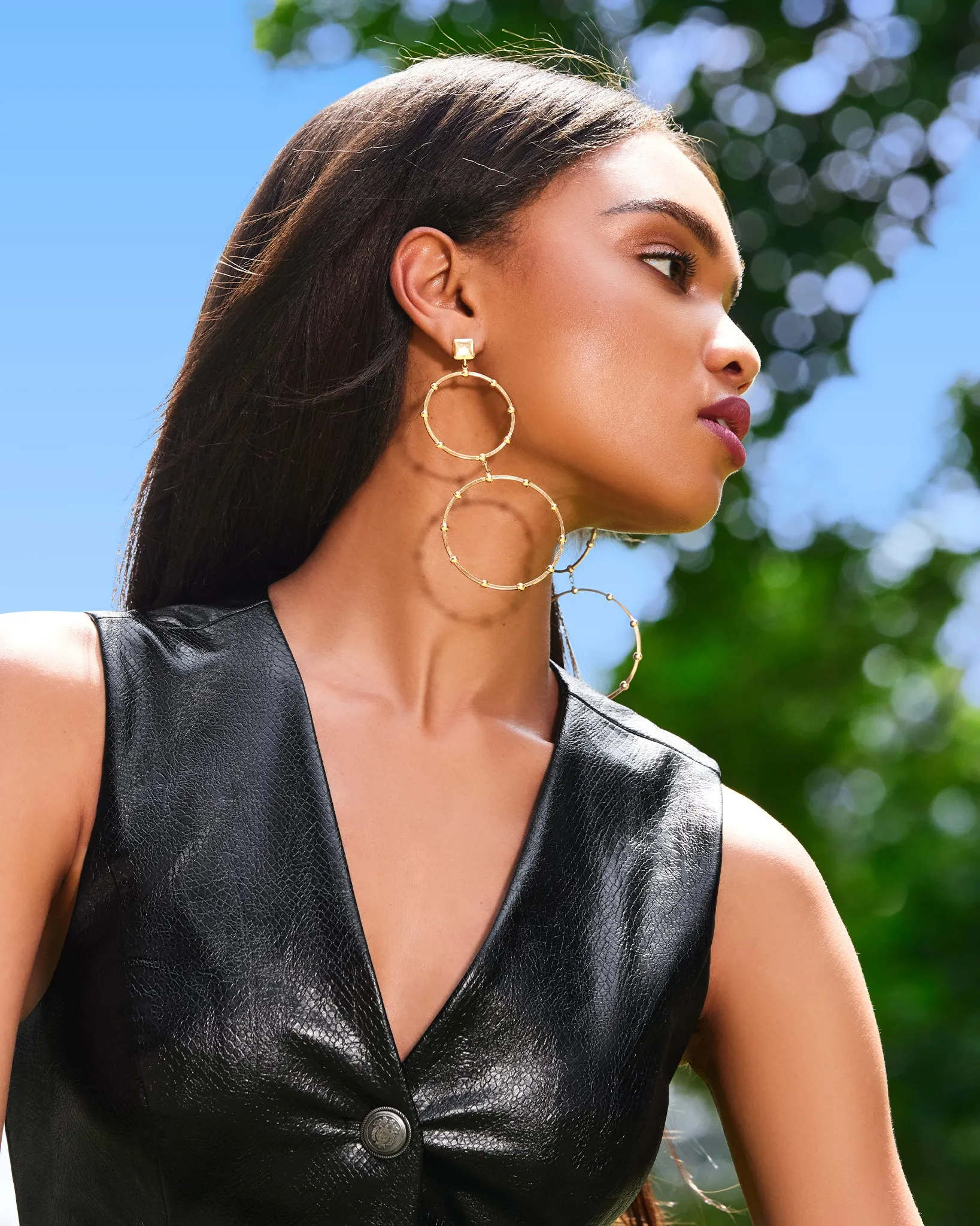 Kairi Stacked Hoop Earrings