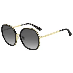 Kate Spade Women's Sunglasses - Gold/Black Geometric Metal Frame | NICOLA/G/S 0RHL