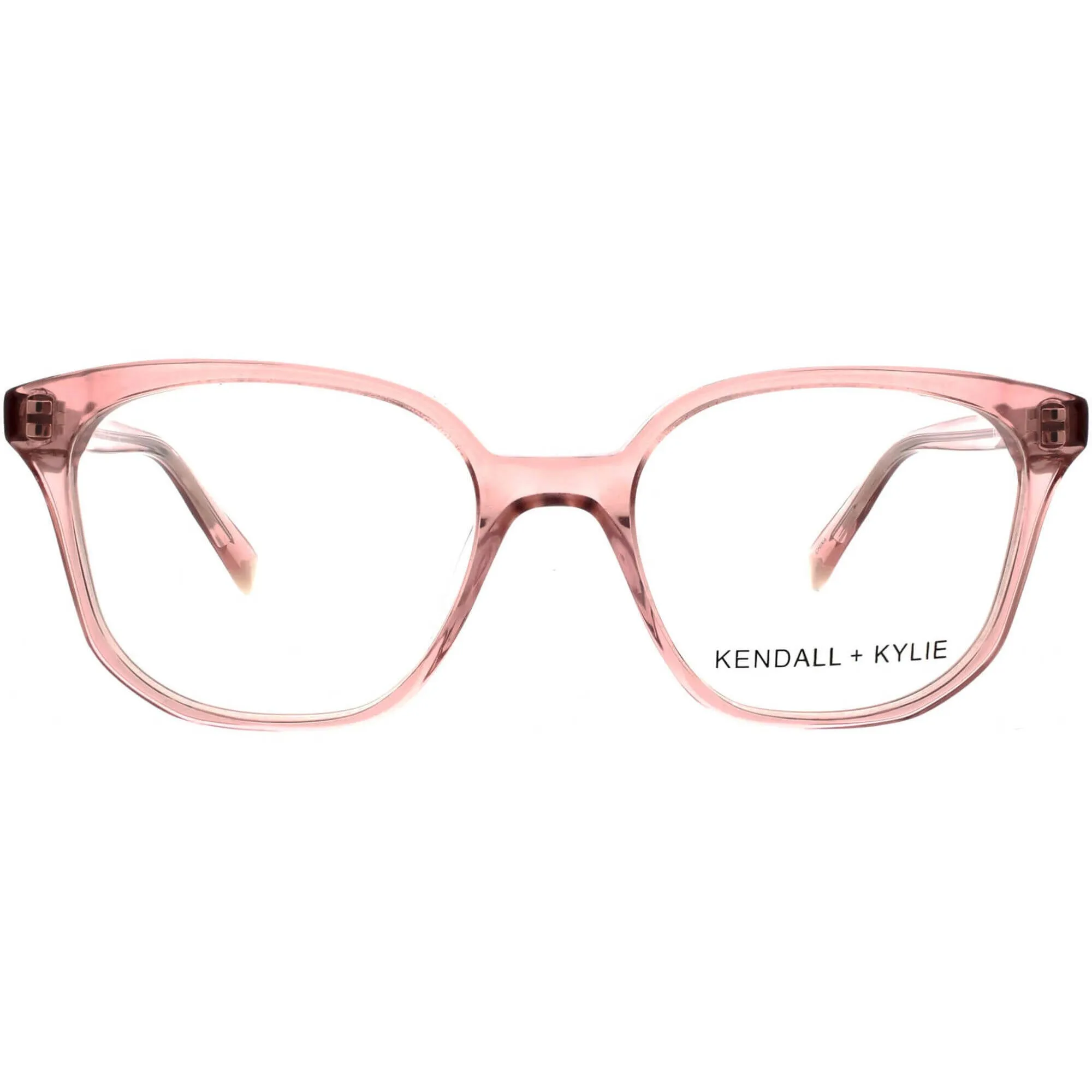 Kendall   Kylie Women's Eyeglasses - Blush Plastic Frame Demo Lens | KKO100 ZOEY 651