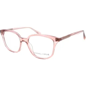 Kendall   Kylie Women's Eyeglasses - Blush Plastic Frame Demo Lens | KKO100 ZOEY 651