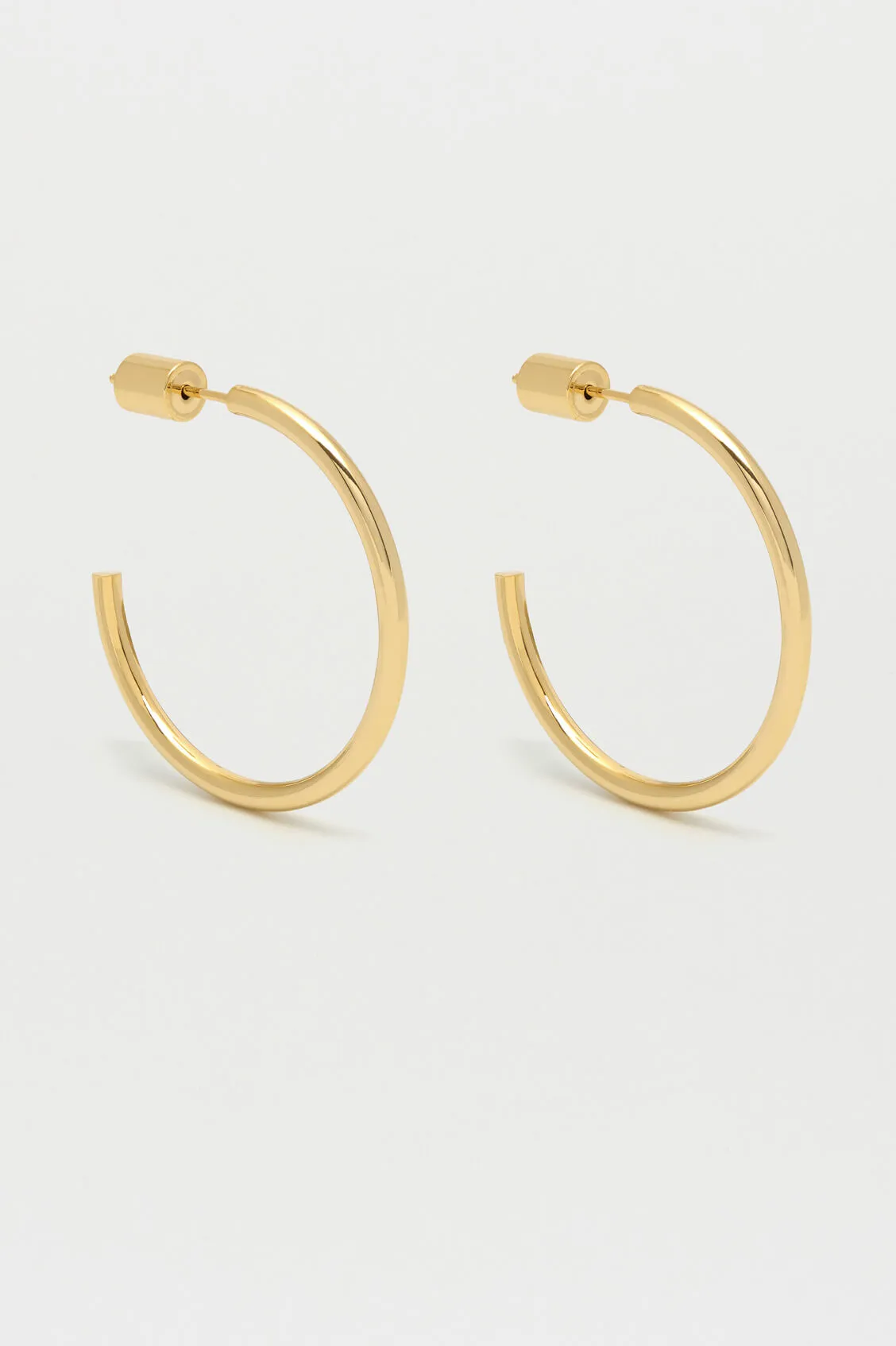 Large Chunky Hoop Earrings